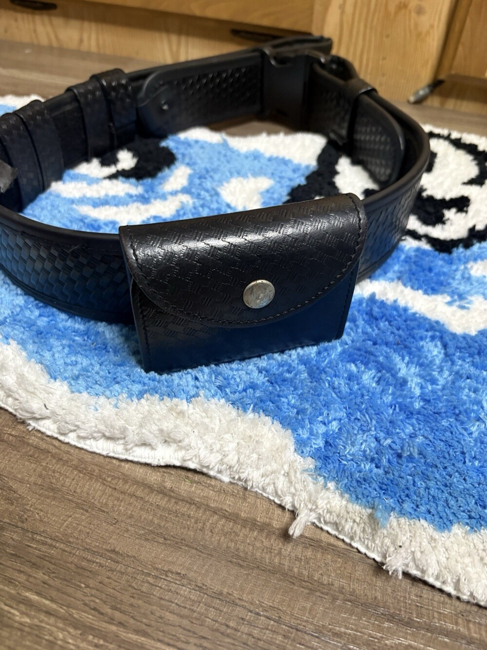 Ryno Gear Police Duty Belt Size L Black Basketweave